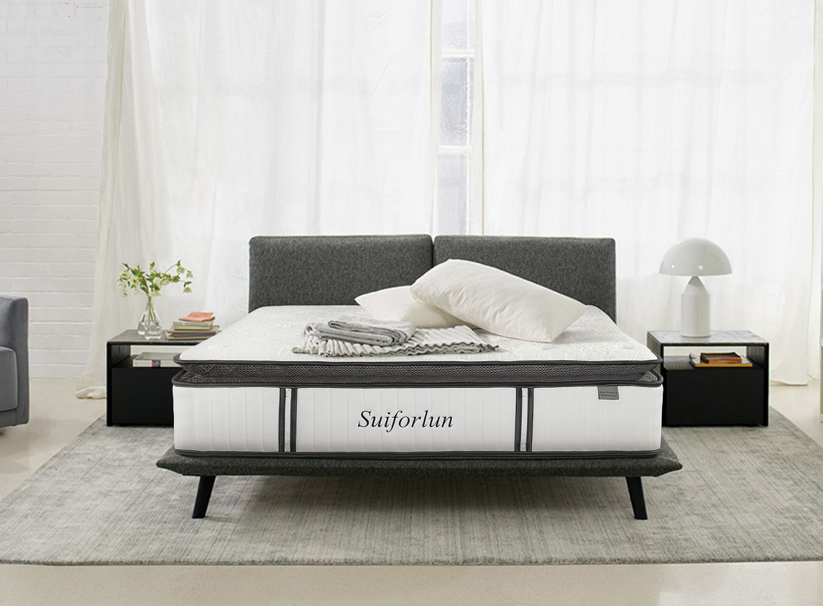 Suiforlun mattress hybrid bed wholesale-1