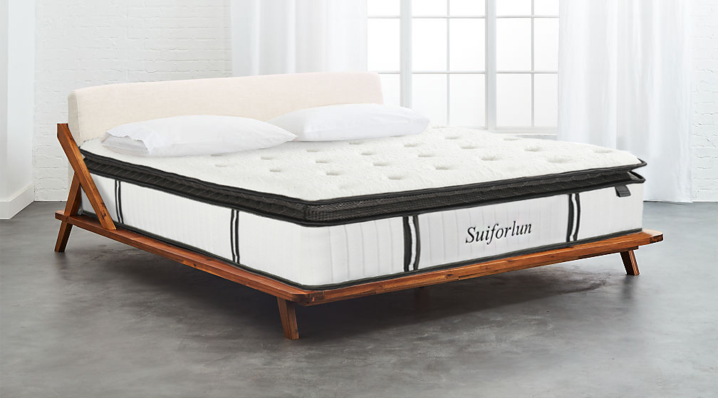 Suiforlun mattress queen hybrid mattress series-4