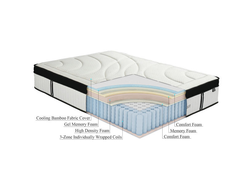 top-selling queen hybrid mattress-2