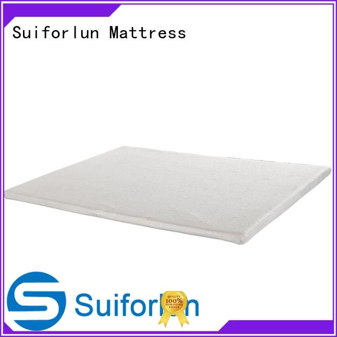 Suiforlun mattress non-slip bottom foam bed topper customized for home