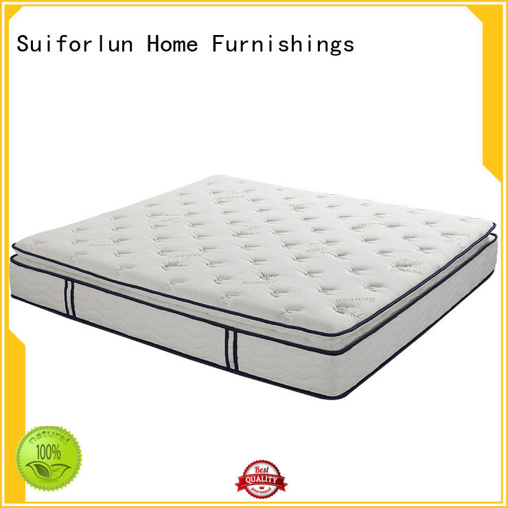 Suiforlun mattress comfortable queen hybrid mattress manufacturer for hotel