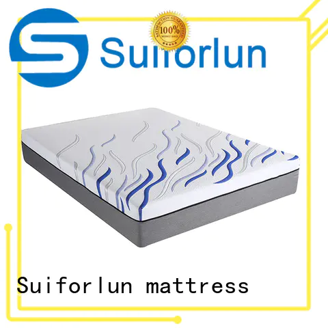 Suiforlun mattress medium firm memory foam bed manufacturer for hotel