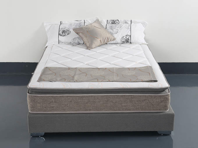 durable queen hybrid mattress white series for family-1