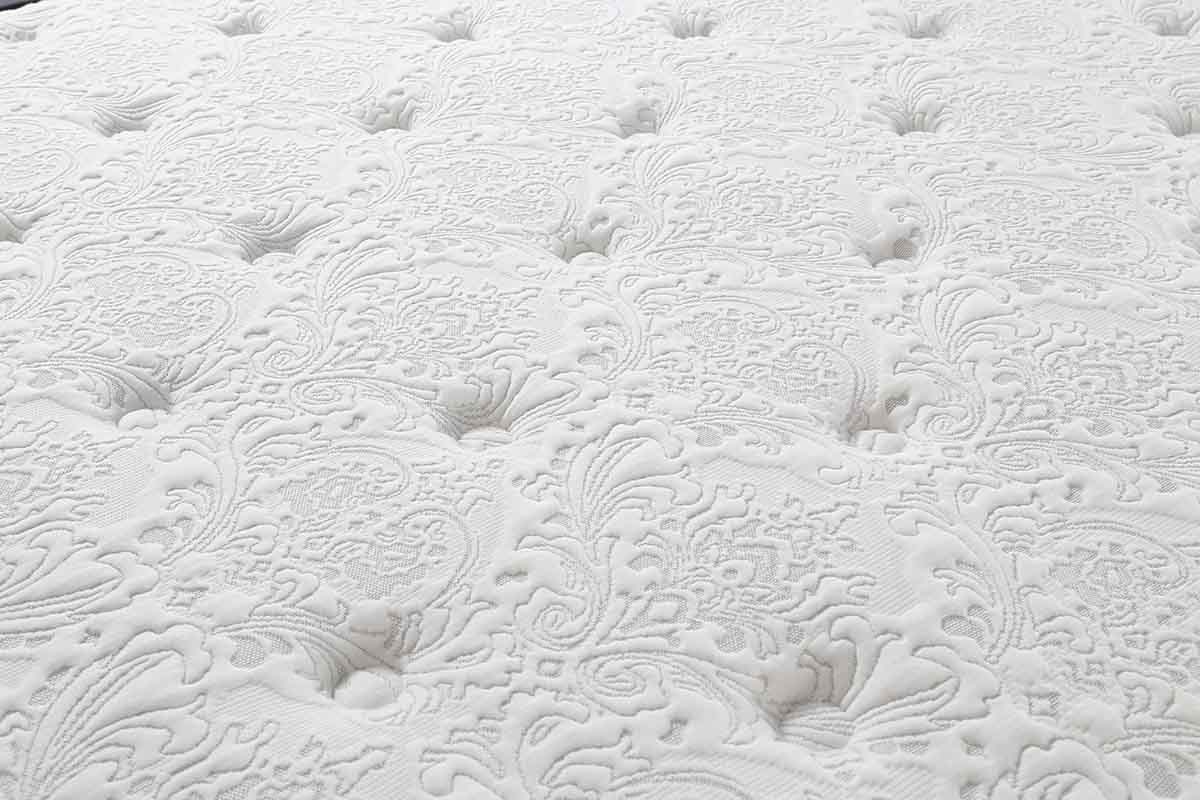 hypoallergenic best hybrid mattress white series for family-5
