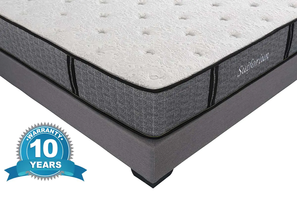 Suiforlun mattress pocket spring hybrid mattress king series for home