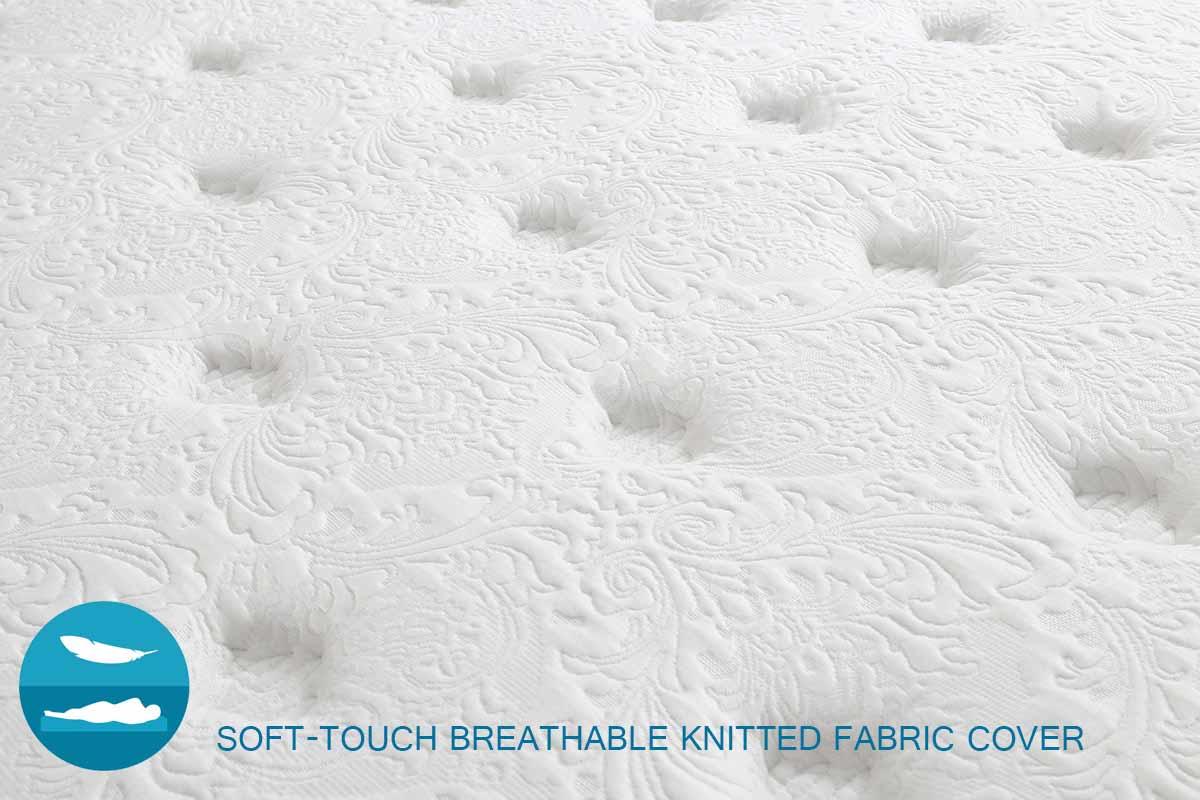 Suiforlun mattress hypoallergenic gel hybrid mattress customized for hotel