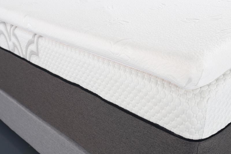 soft soft mattress topper with removable bamboo fabric zippered cover manufacturer for home-5