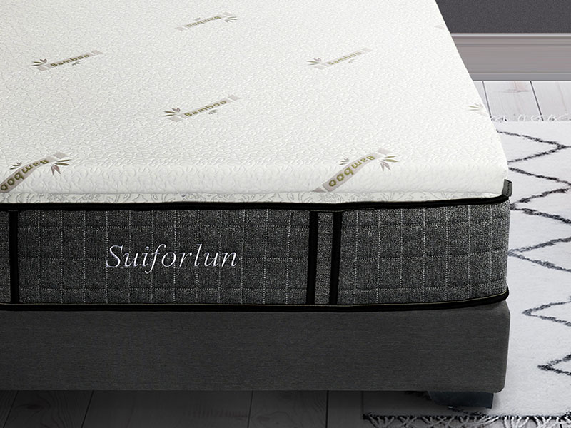 Suiforlun mattress breathable twin memory foam mattress topper 2 inch for hotel-9