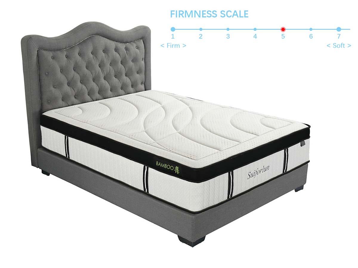 durable queen hybrid mattress white wholesale for home