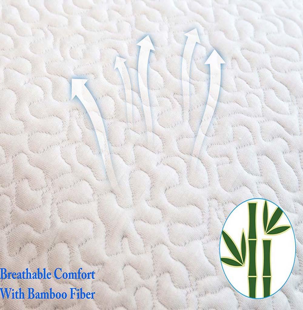 Suiforlun mattress shredded memory foam pillow Polyester for hotel