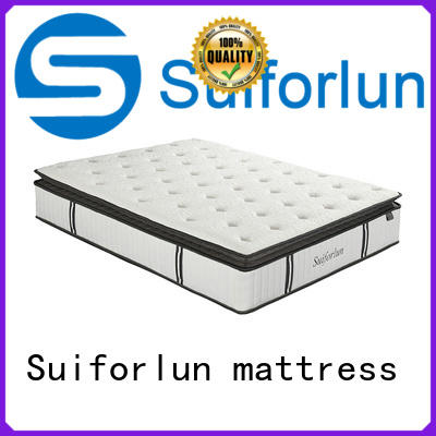 Suiforlun mattress hypoallergenic queen hybrid mattress wholesale for home
