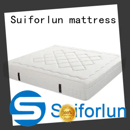 Suiforlun mattress 10 inch firm hybrid mattress manufacturer for hotel