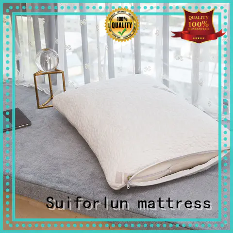 Suiforlun mattress bamboo derived rayon memory pillow manufacturer for family