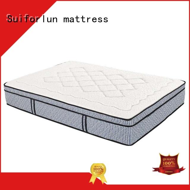 Suiforlun mattress breathable best hybrid mattress supplier for family
