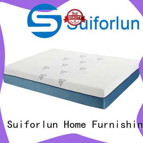 Suiforlun mattress knitted fabric gel foam mattress supplier for sleeping