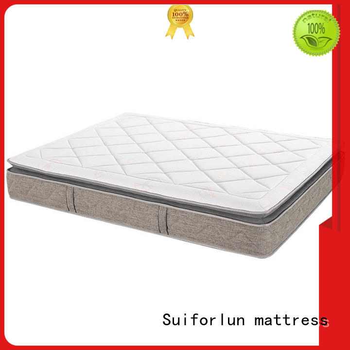 Suiforlun mattress 12 inch twin hybrid mattress supplier for hotel