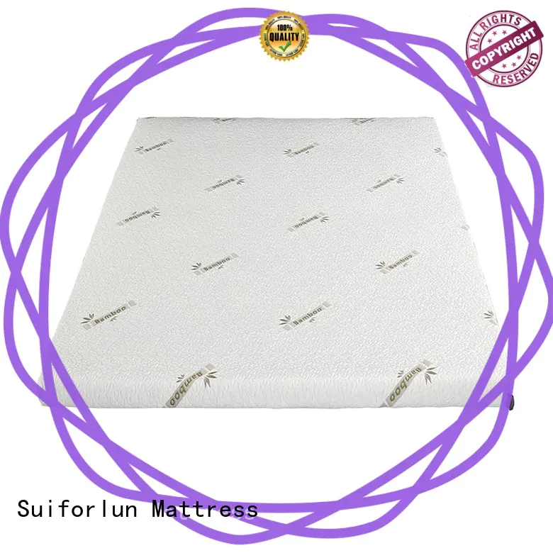 Suiforlun mattress healthy king mattress topper non-slip bottom for home