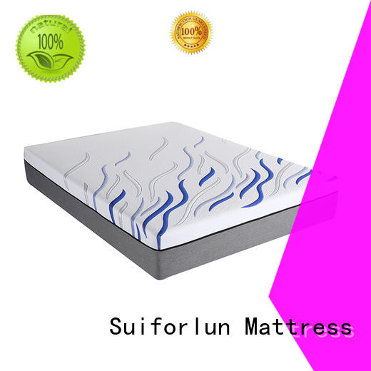 Suiforlun mattress medium firm soft memory foam mattress manufacturer for sleeping