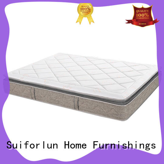 Suiforlun mattress 10 inch twin hybrid mattress manufacturer for hotel