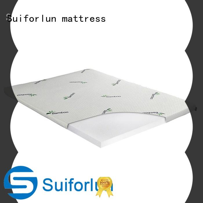 Suiforlun mattress 4 inch wool mattress topper series for family