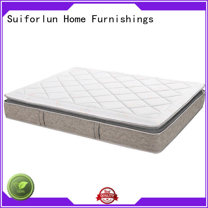 Suiforlun mattress white queen hybrid mattress wholesale for sleeping