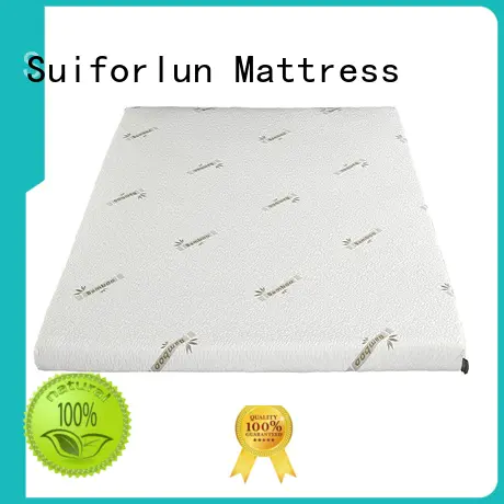 Suiforlun mattress non-slip bottom twin mattress topper supplier for sleeping