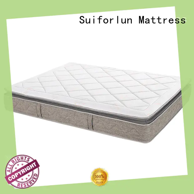 Suiforlun mattress hypoallergenic hybrid mattress customized for sleeping