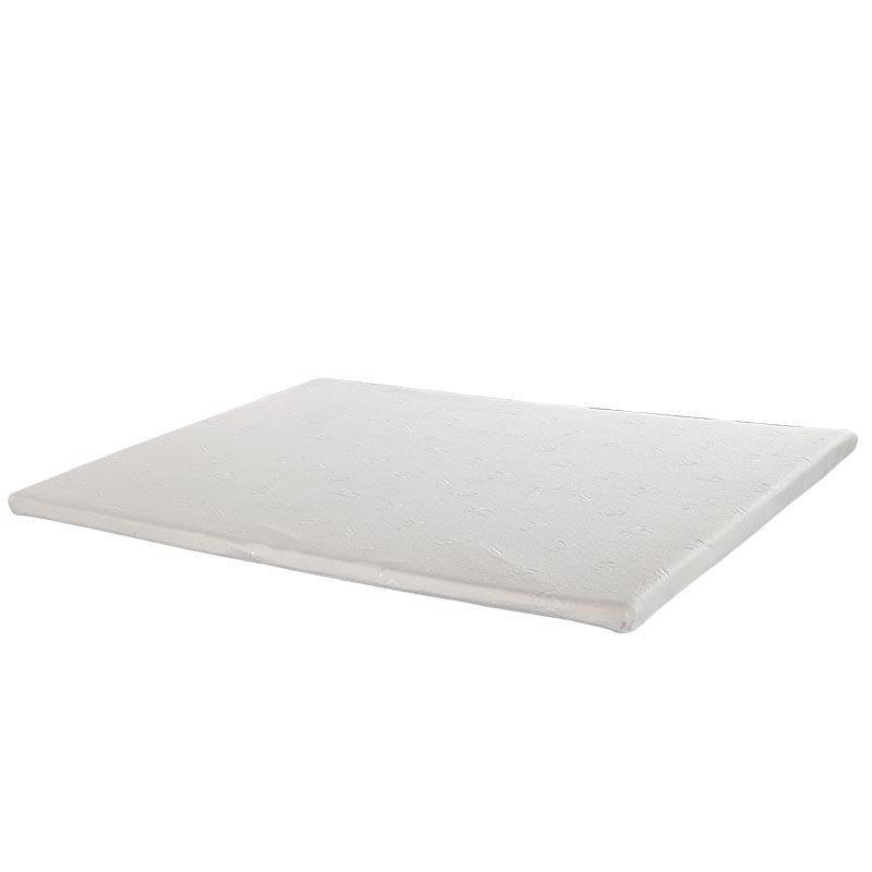 quality foam bed topper with removable bamboo fabric zippered cover supplier for home-2