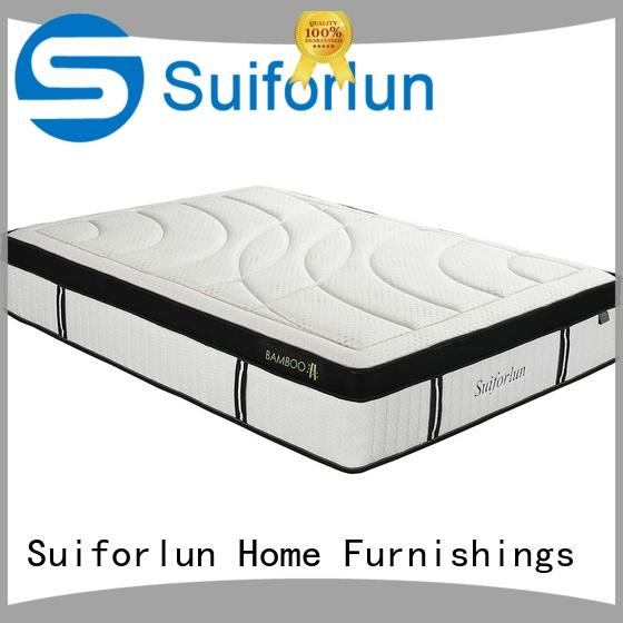 Suiforlun mattress hypoallergenic best hybrid bed wholesale for hotel
