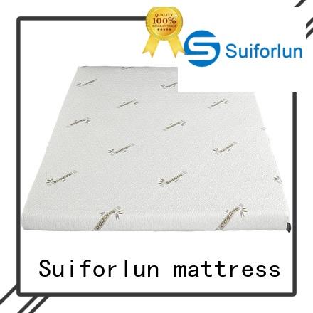 Suiforlun mattress Brand zippered pillow top mattress topper memory supplier