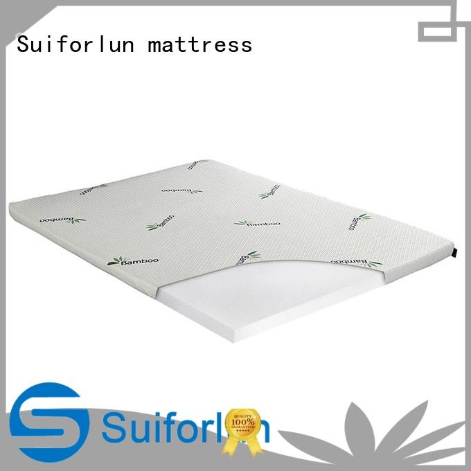 Suiforlun mattress non-slip bottom foam bed topper wholesale for hotel