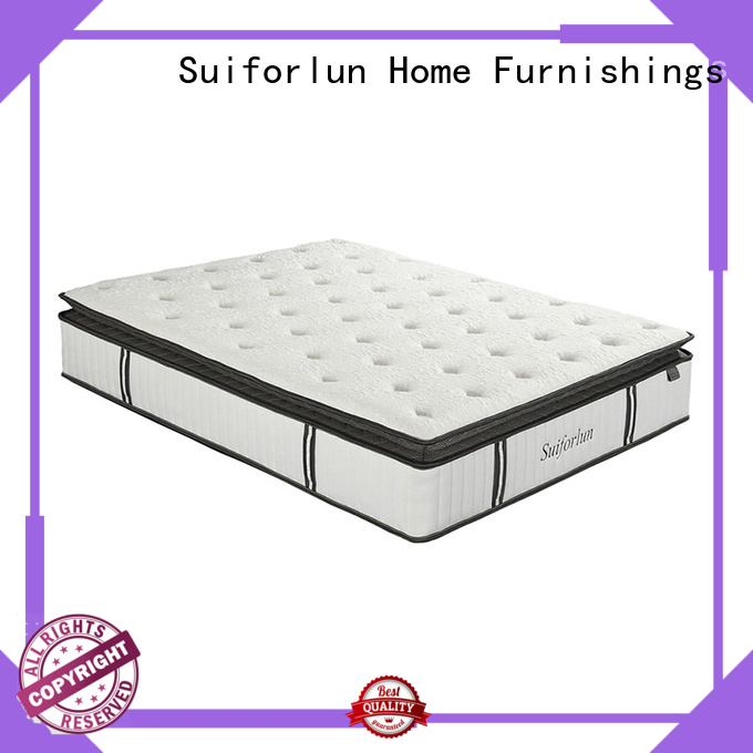 Suiforlun mattress breathable hybrid innerspring mattress series for sleeping