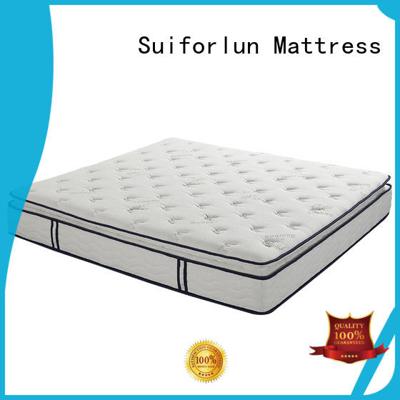 Suiforlun mattress stable queen hybrid mattress series for hotel