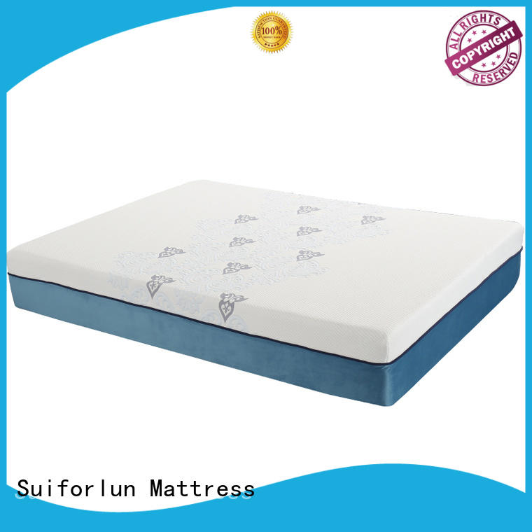 Suiforlun mattress comfortable Gel Memory Foam Mattress manufacturer for sleeping