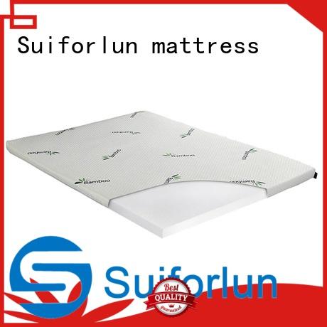 Suiforlun mattress breathable king mattress topper 2 inch for home