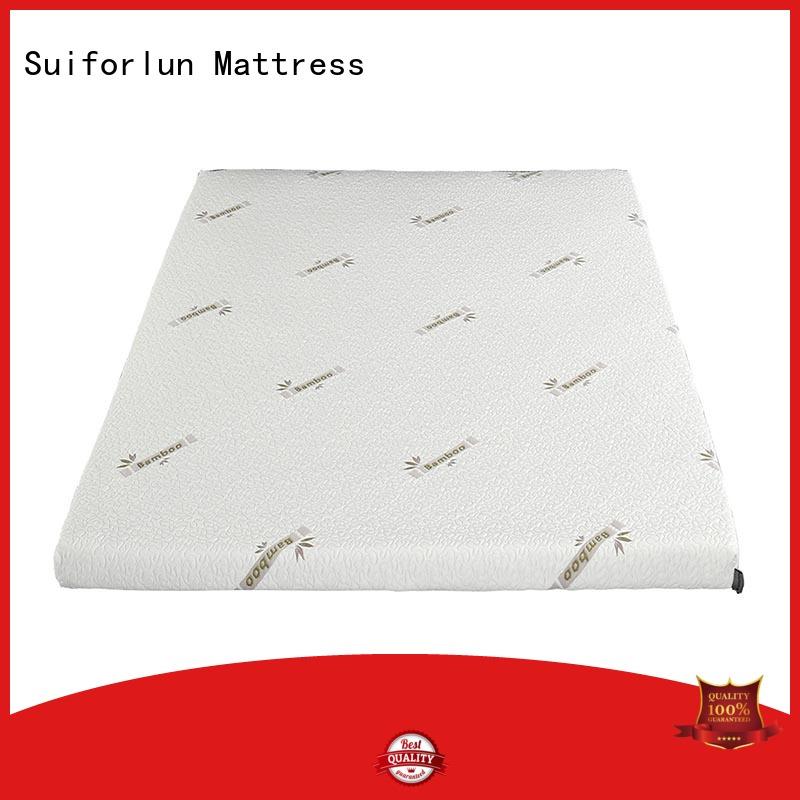 Suiforlun mattress 4 inch foam bed topper manufacturer for home