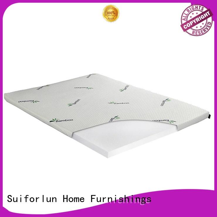 Suiforlun mattress 4 inch wool mattress topper wholesale for hotel