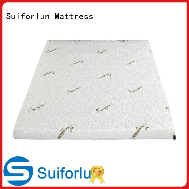 Suiforlun mattress 2 inch twin mattress topper supplier for hotel