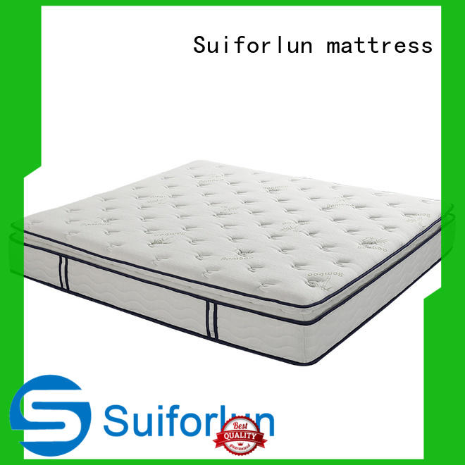 Suiforlun mattress 12 inch gel hybrid mattress customized for hotel
