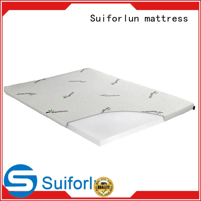 Suiforlun mattress healthy foam bed topper customized for sleeping