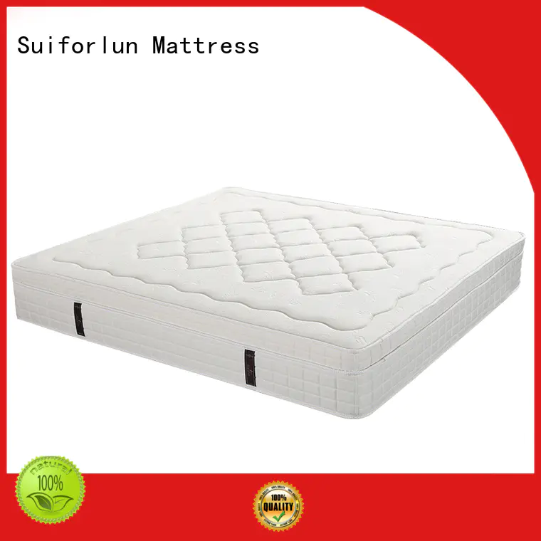 white black hybrid mattress manufacturer for hotel Suiforlun mattress