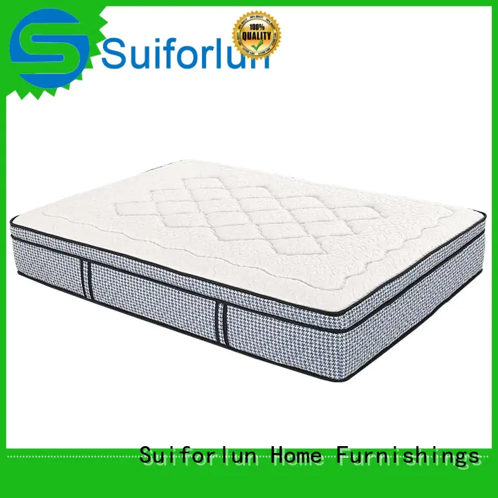 Suiforlun mattress breathable gel hybrid mattress supplier for sleeping