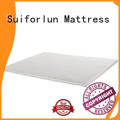 Suiforlun mattress breathable twin mattress topper supplier for hotel