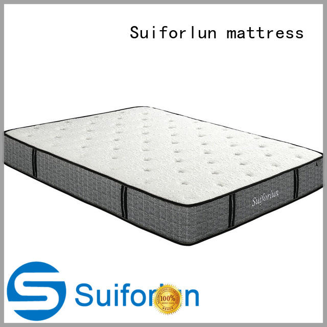 Suiforlun mattress durable latex hybrid mattress supplier for home