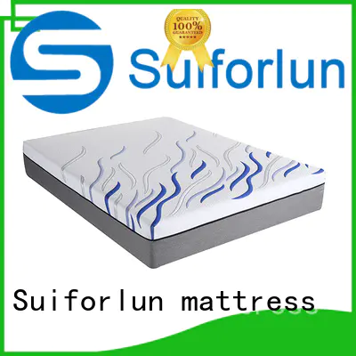Suiforlun mattress comfortable memory foam bed manufacturer for sleeping