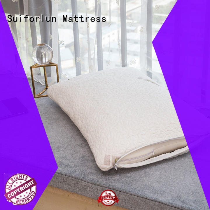 Suiforlun mattress comfortable memory pillow customized for hotel