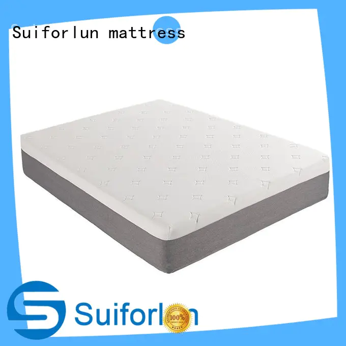 Suiforlun mattress comfortable Gel Memory Foam Mattress supplier for sleeping