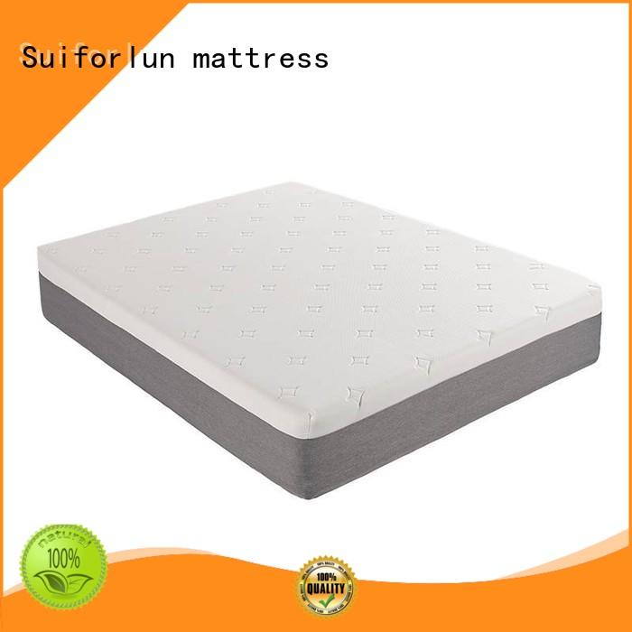 Suiforlun mattress refreshing Gel Memory Foam Mattress factory direct supply for sleeping