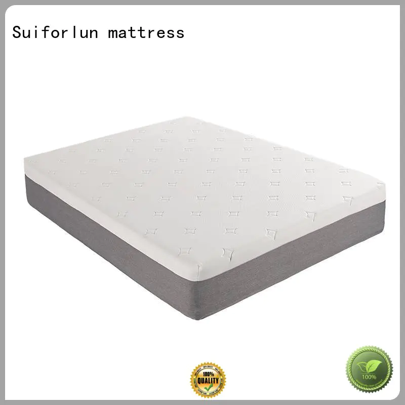 gel foam mattress 12 inch for hotel Suiforlun mattress