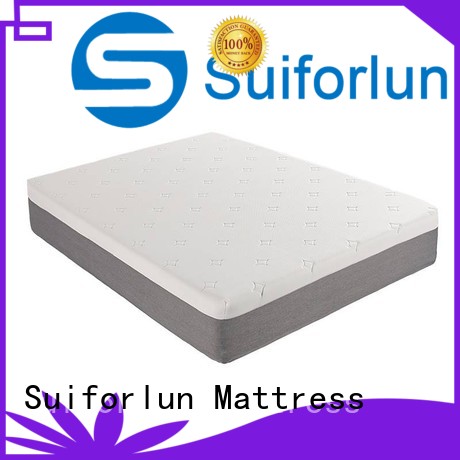 Suiforlun mattress refreshing gel foam mattress factory direct supply for sleeping
